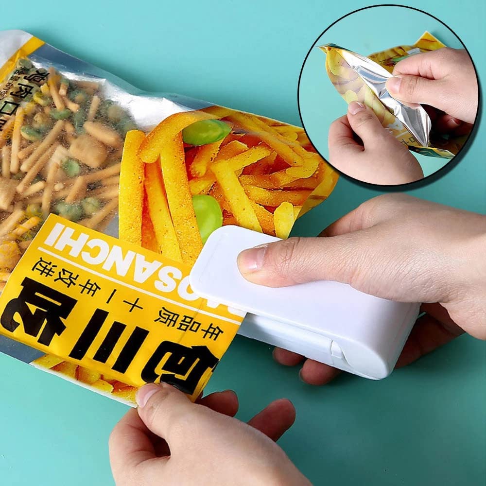 Mini Heat Sealer - Portable Bag Sealing Machine for Food Storage