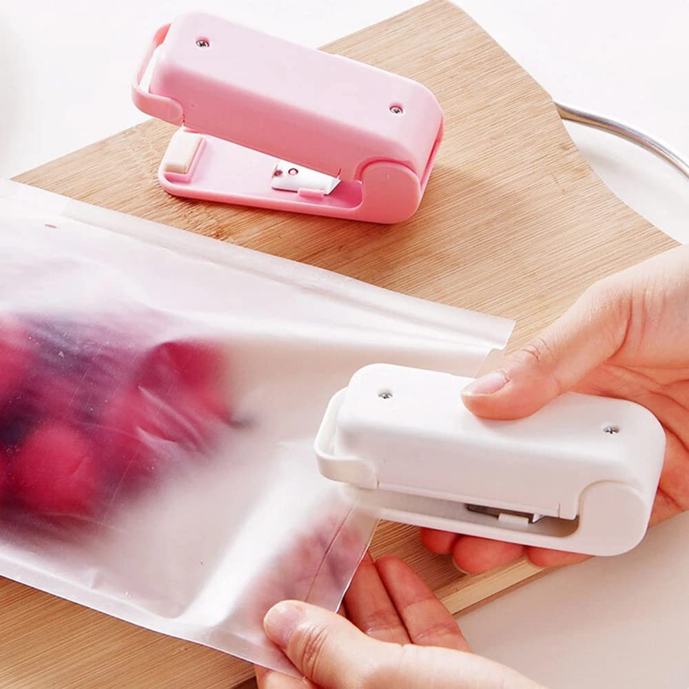 Mini Heat Sealer - Portable Bag Sealing Machine for Food Storage