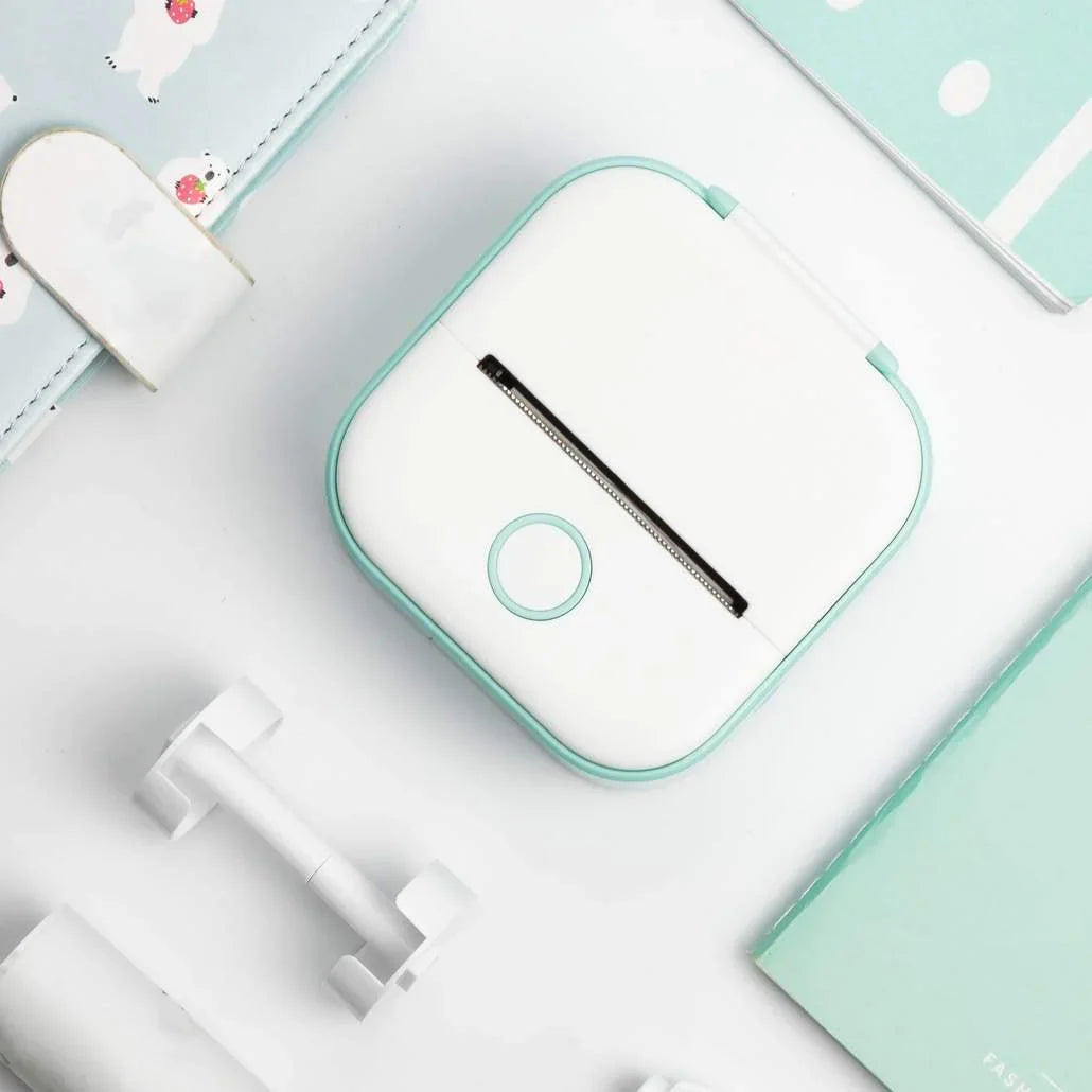 Portable Mini Printer - Wireless Pocket Printer for Photos & Notes