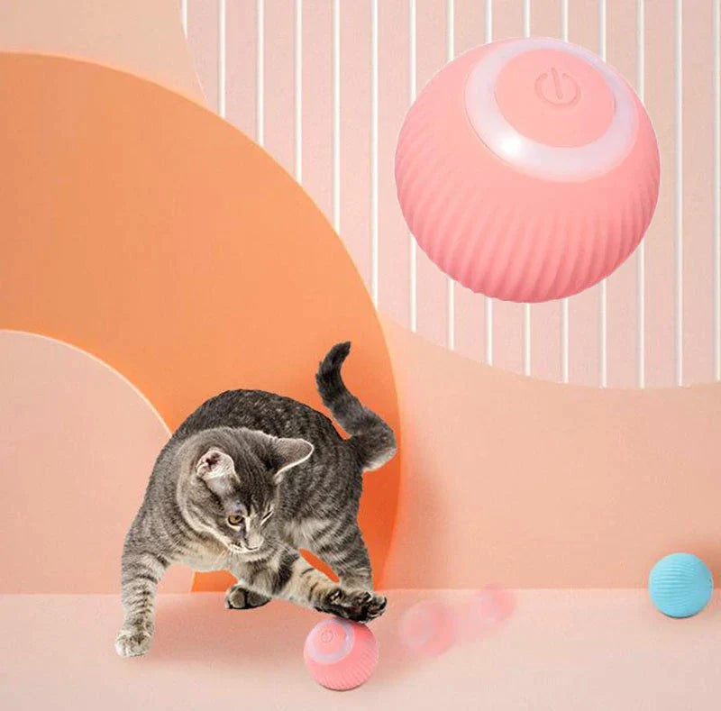 Interactive Cat Ball Toy - Automatic Rolling Smart Pet Toy