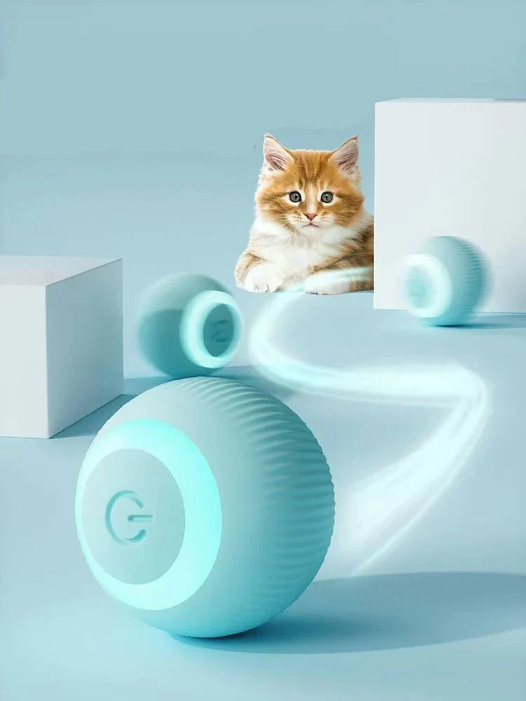 Interactive Cat Ball Toy - Automatic Rolling Smart Pet Toy