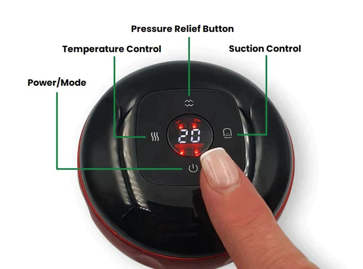 SmartCup - Red Light & Heat Therapy Cupping Massager