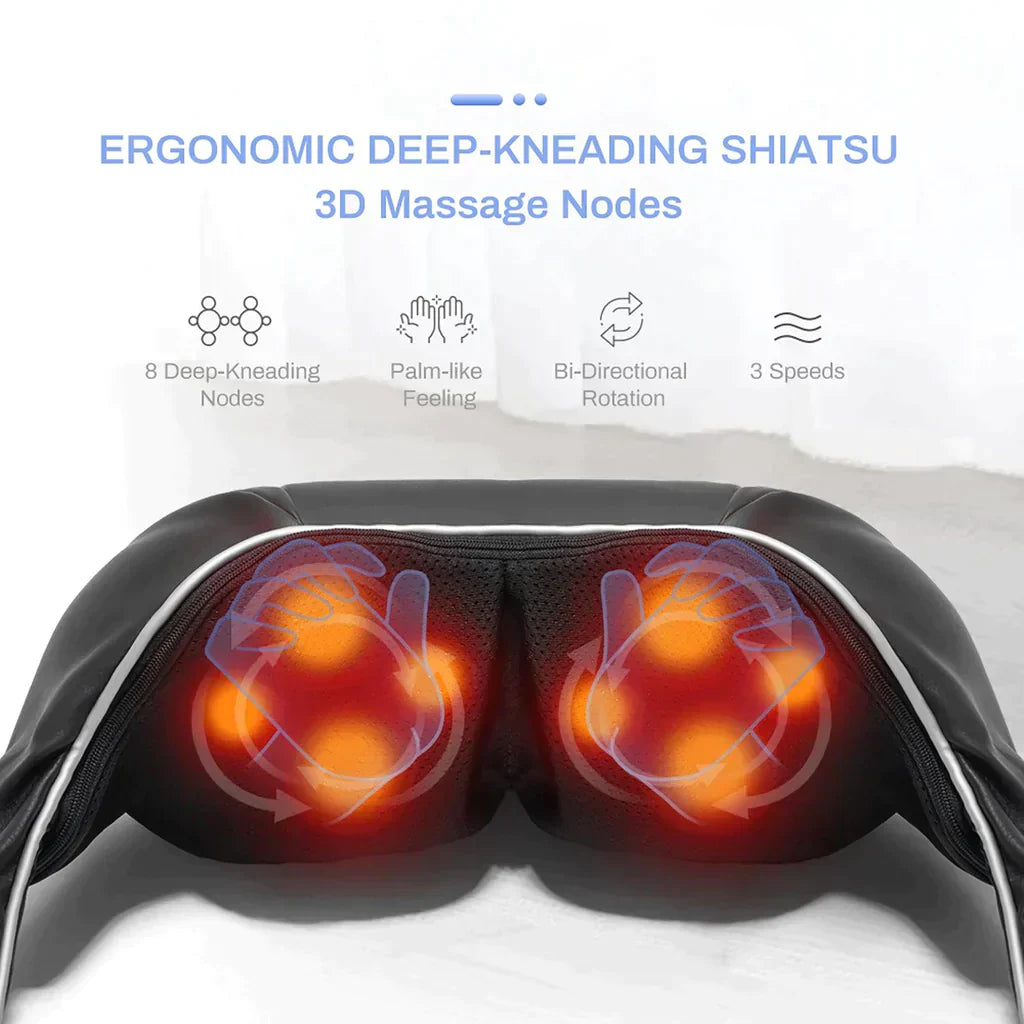 Shiatsu Neck and Shoulder Massager with Heat