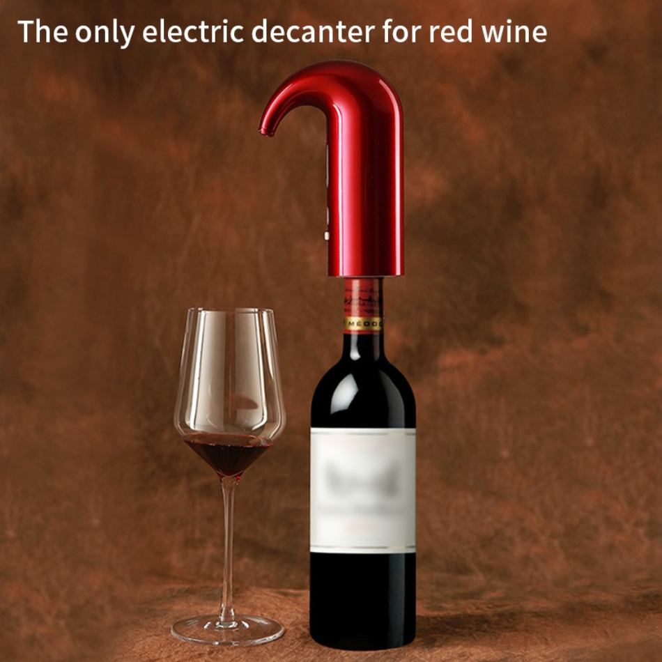 Electric Wine Pump - Automatic Vacuum Wine Preserver & Aerator