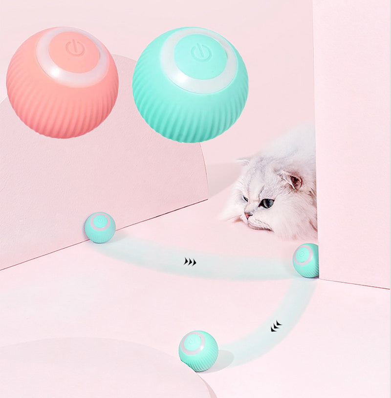 Interactive Cat Ball Toy - Automatic Rolling Smart Pet Toy