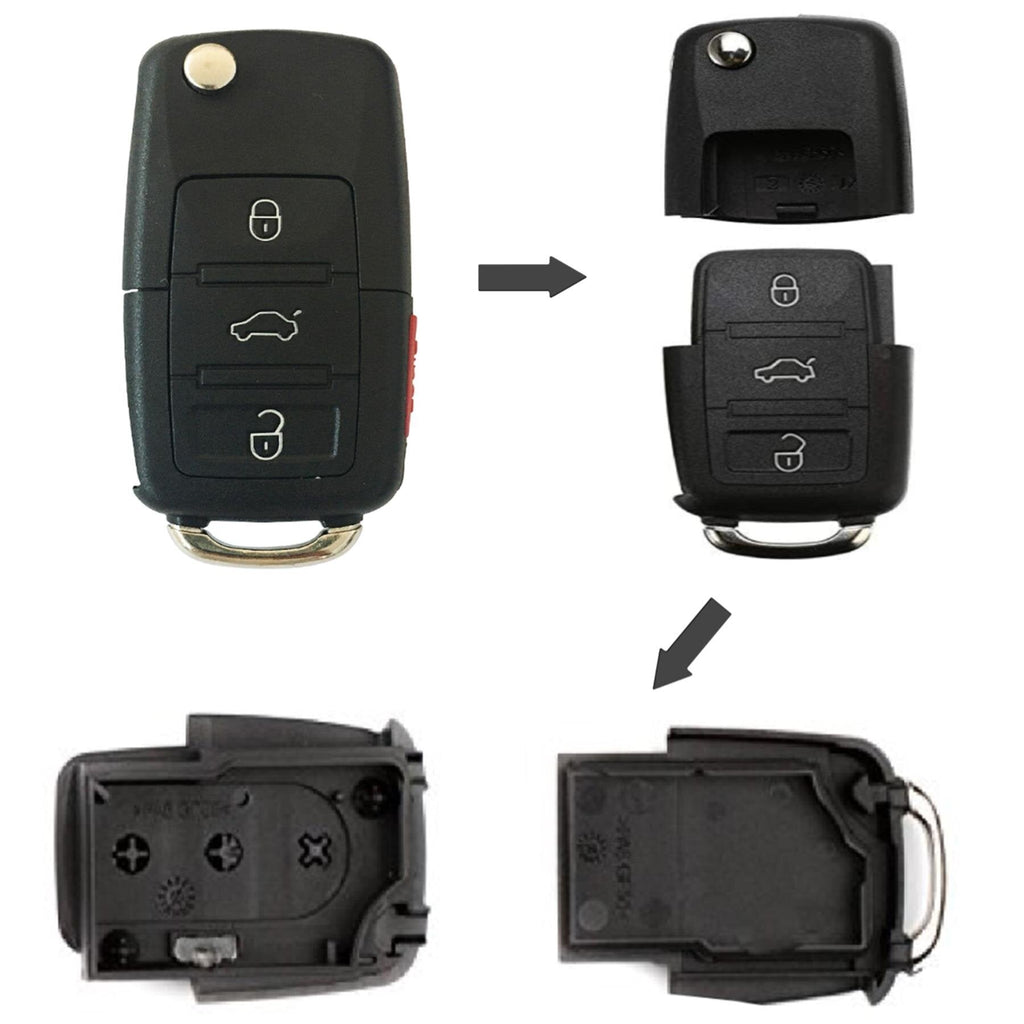 Hidden Compartment Car Key - Diversion Safe Stash Box