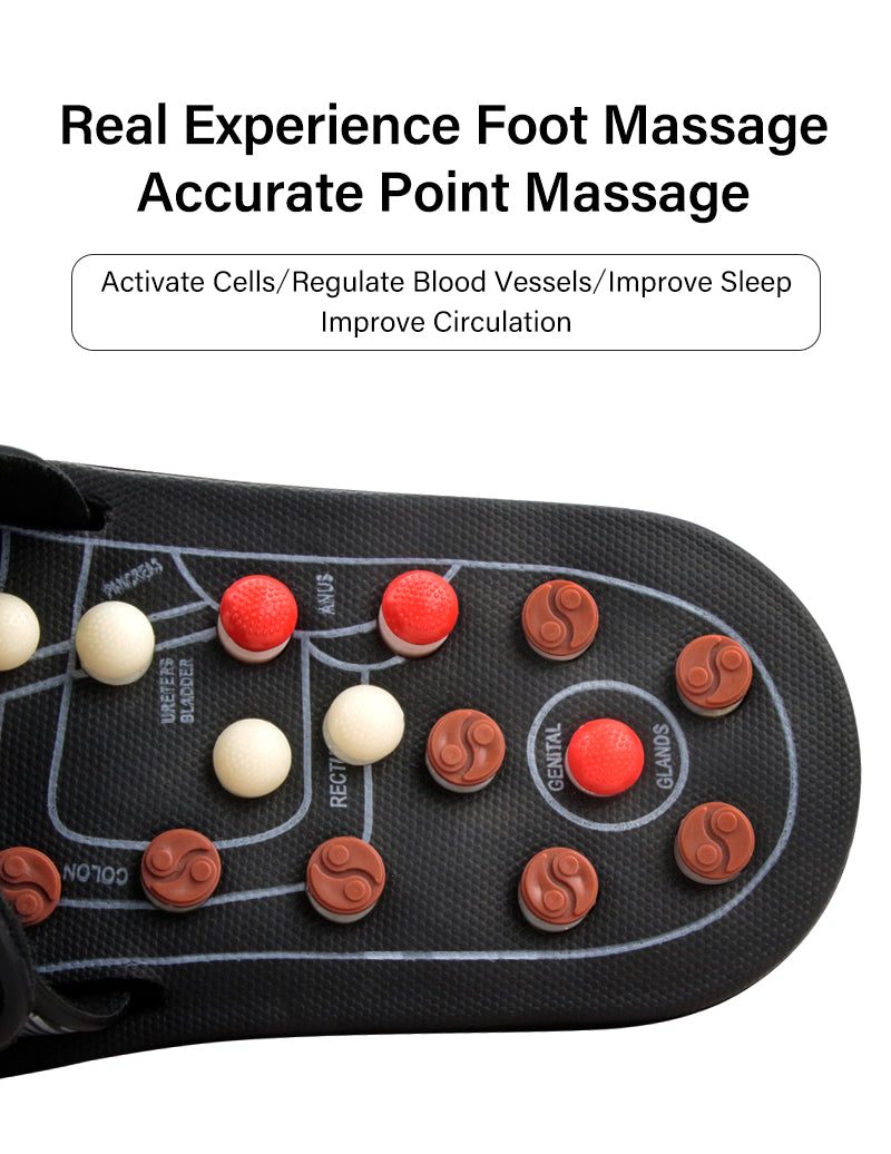 Acupressure Slippers - Foot Massage Therapy Slippers